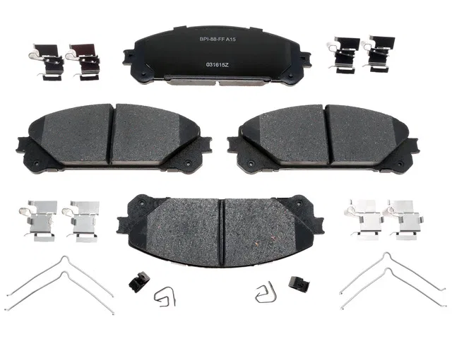 MGD1324CH – R/M BRAKES Brake Pad, OE Replacement Ceramic Includes Mounting Hardware